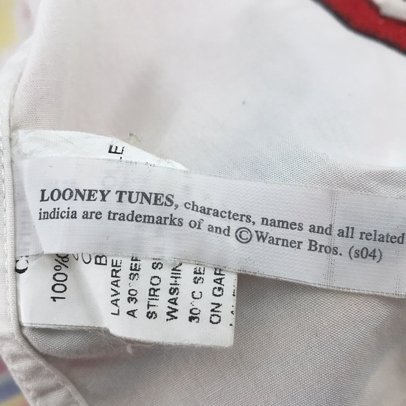 JC de Castelbajac Bugs Bunny Looney Tunes Warner Bros Floral Colorblock Shirt - Picture 9 of 16